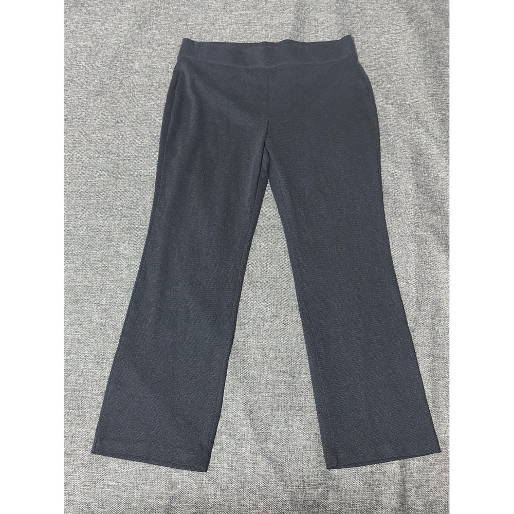 Time and Tru Womens XL Black Soot Pull On Millennium Pants TT39707